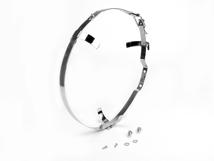 Roue de secours support devant AMS Cuppini in Line vespa 125 150ccm modèles avec 8 pouces