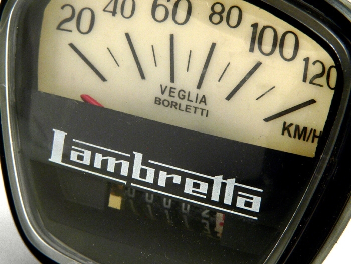 Tacho Tachometer LAMBRETTA DL 125 150 GP 125 150 bis 120 km//h
